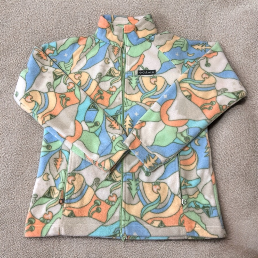 3/$35 Columbia Multicolor Fleece Jacket